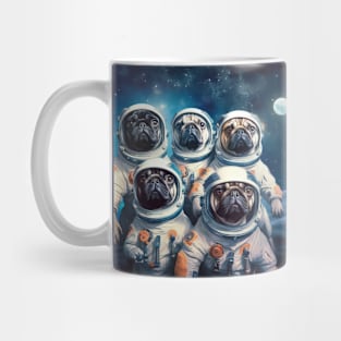 Dogs Astronauts Mug